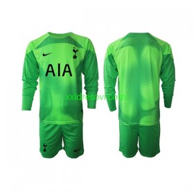 Tottenham Hotspur Golmanski Gostujući Dječji Komplet Dresovi za Nogomet 2022-2023 Dugim Rukavima (+ kratke hlače)